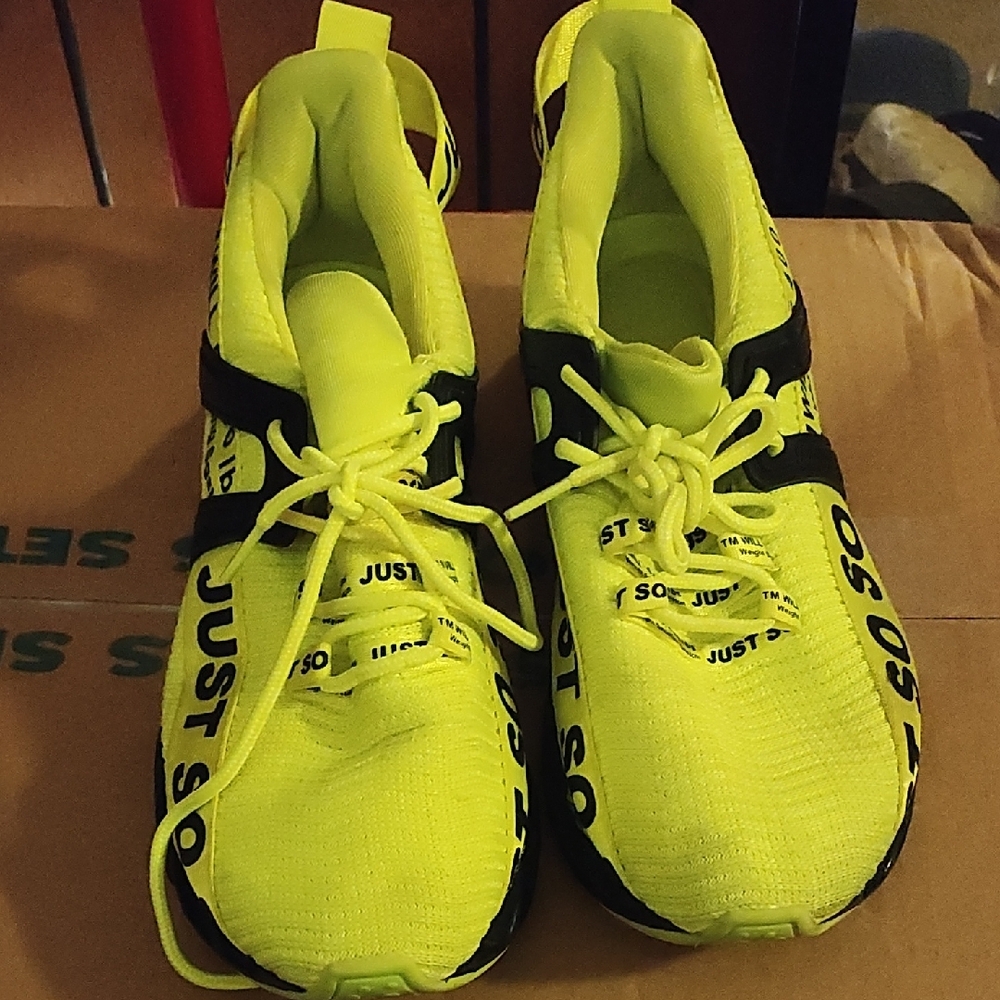 Bright Green Athletic Sneakers